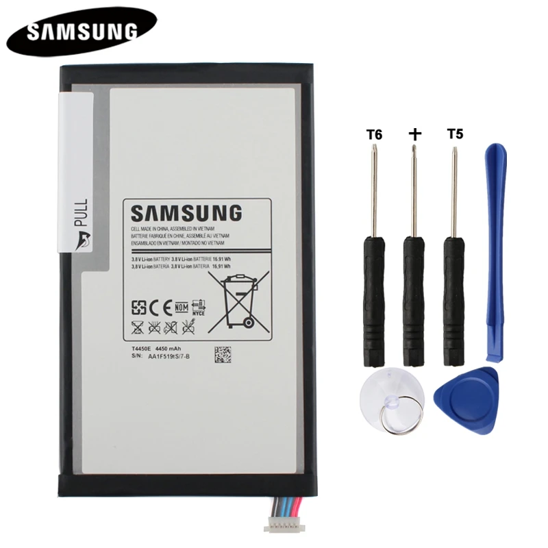 En Ligne 100% batterie de tablette d origine T4450E pour Samsung GALAXY Tab 3 8.0 T310 T311 T315 batterie de remplacement d origine 4450 mAh