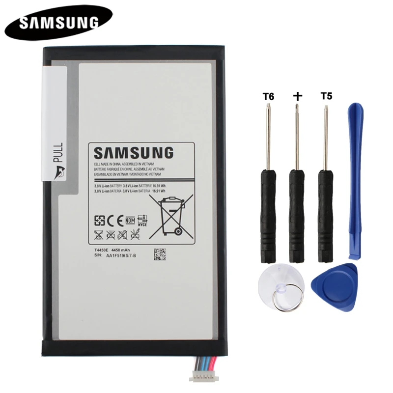 Batterie De Remplacement Pour Tablette Samsung Galaxy Tab 3 100% T310 T311  T315, 8.0 D'origine, 4450mah, T4450e T4450c - Batteries De Téléphone  Portable - AliExpress