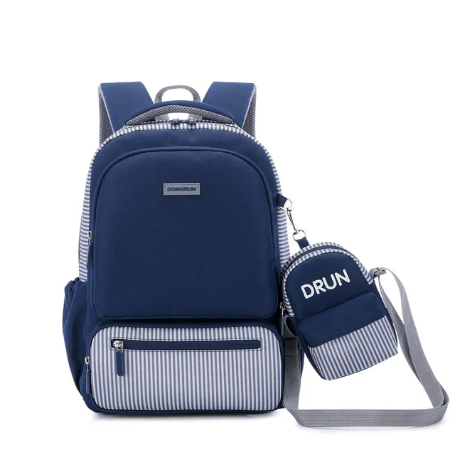 Ортопедический рюкзак, Детские водонепроницаемые школьные сумки, Детская сумка для книг, школьный рюкзак для мальчиков и девочек, mochila infantil - Цвет: blue