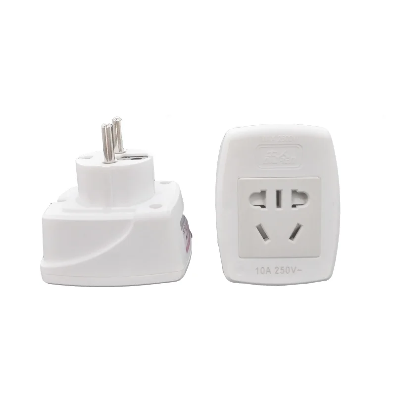 

Germany standard to China standard Travel Converter Plug Power Adapter electric appliance adaptor EU to CN Electrical plug