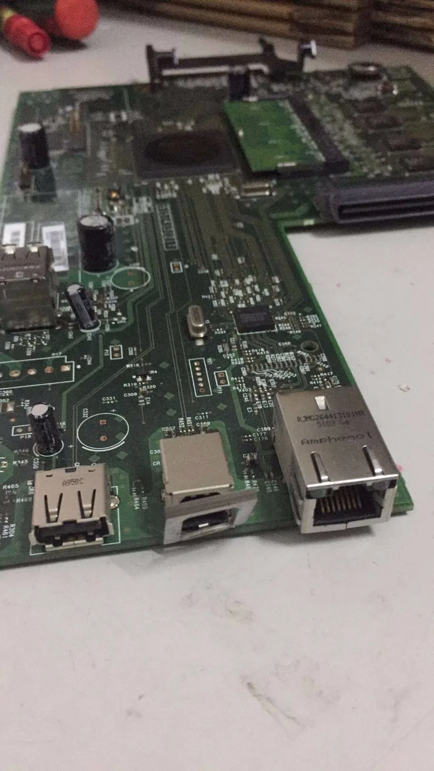 Ce859 60001 ce859 материнская плата для принтера hp cp3525n 3525dn с запчастями сетевого