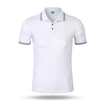 

Solid Polo Shirt Men Cotton Casual Men's Polo Short Sleeve Breathable Slim Poloshirt Fashion White Red Tops Camisas Masculina