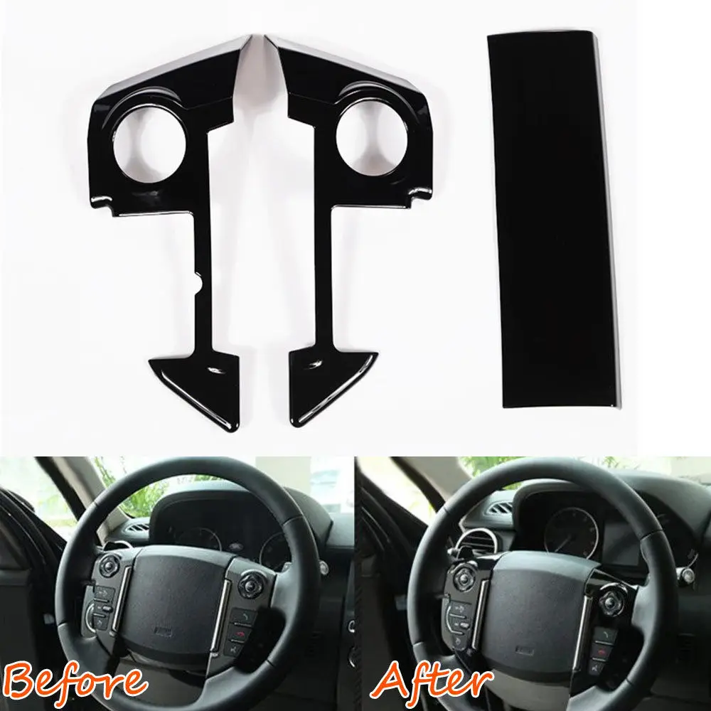 BBQ-FUKA-3x-Car-Steering-Wheel-Navigation-Decoration-Cover-Trim-Styling-Sticker-ABS-Fit-For-Land