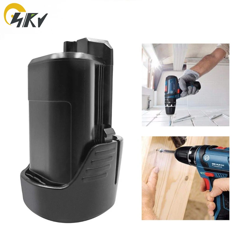 

12V 10.8V Li-ion cordless drill driver battery BAT411 BAT411A BAT412 BAT412Aa BAT413 BAT414 battery for Bosch power tools