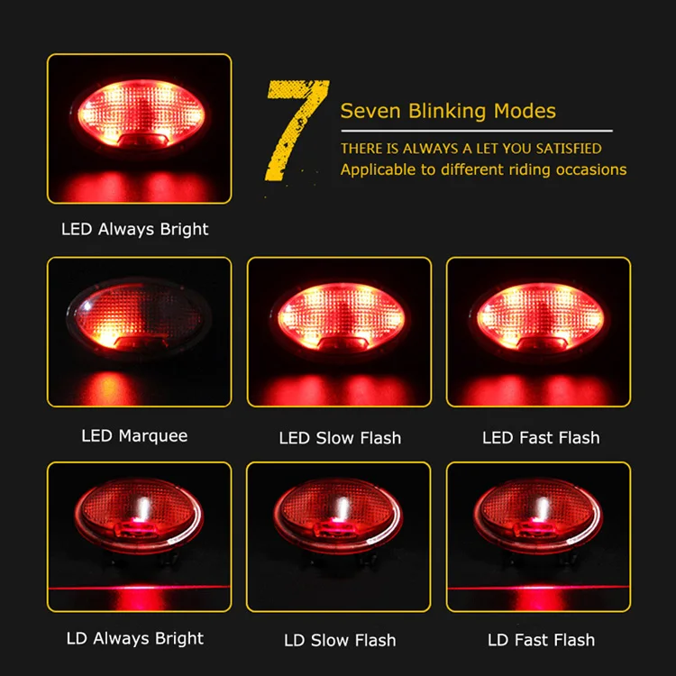 Cheap SAVA Bicycle Rear Light Bicycle Accessories USB Bike Rear Light Rear Bike tail lights Laser Cycling Safety Flashlight LED laser 4