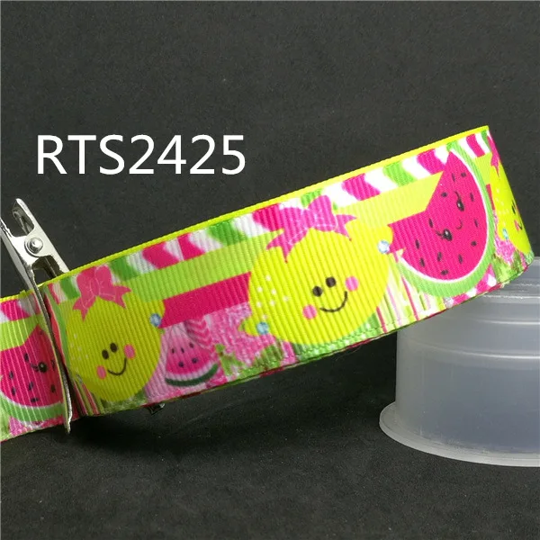 50 двор/roll 7/8 inch мультфильм печатных Grosgrain ленты rts2425