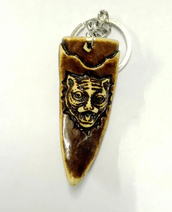 12 Keychain Chinese arbitrary tiger Totem men's boy's biker jewelry | Украшения и аксессуары