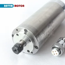 ЕС корабль! ER11 0.8KW с водяным охлаждением шпинделя 220 В 24000 об./мин. 65×158 мм Гравировальный фрезерный Grind ЧПУ машина rattm