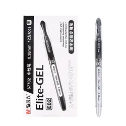 12 шт. M & G финансовые гелевая ручка 0,38 прекрасно гелевая ручка AGP67702 гелевая ручка