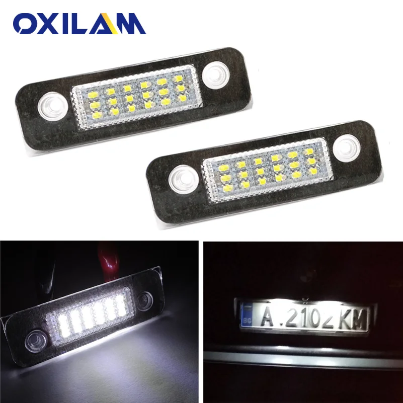 OXILAM безошибочные автомобисветодиодный светодиодные лампы для номерного знака