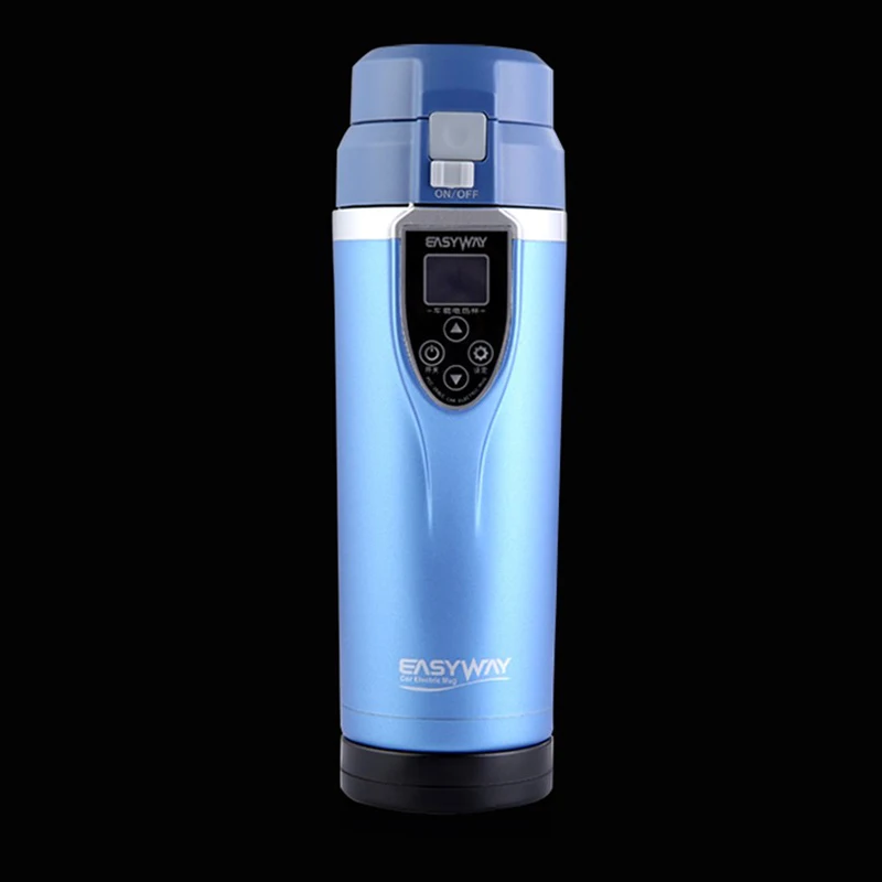 

Fast shipping 12V Car Heated Travel Mug Thermos Heating Cup Coffee Cup Auto cup Bottle Heating Mug Boiling Water Free Shipping