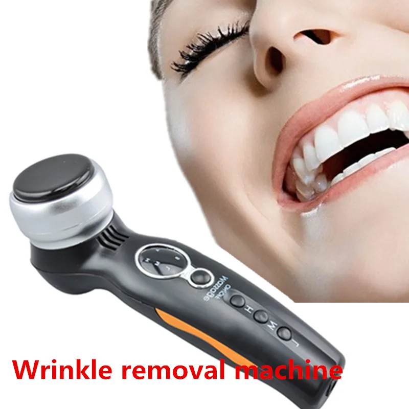 

CE Hand Held Vibration Monopolar RF Radio Frequency Skin Tighten Wrinkle Machine