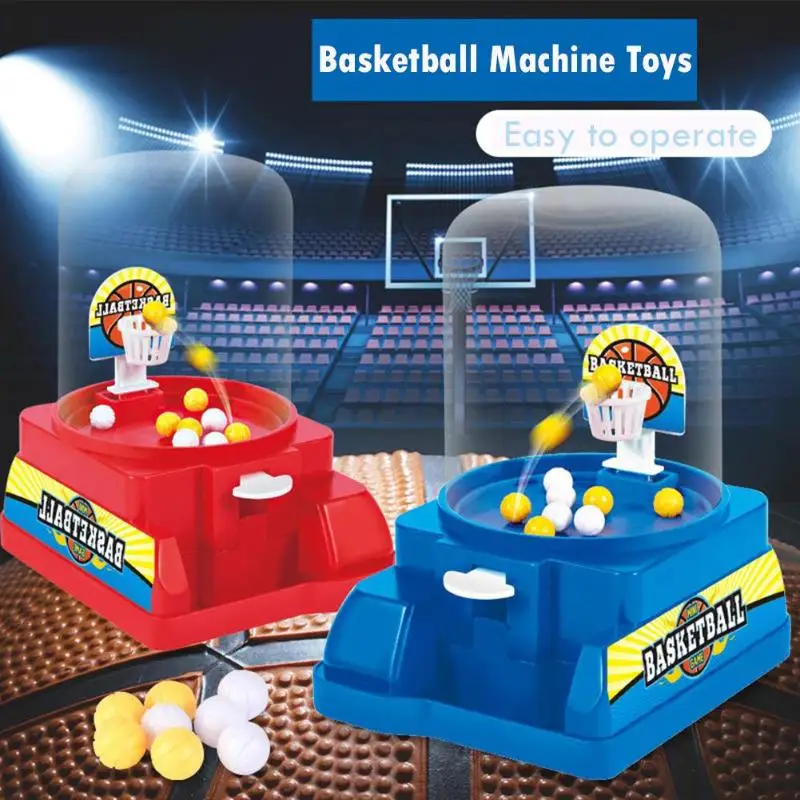 Детские Новые пластиковые розыгрыши мини-баскетбольная стрельба машина игрушки для внутреннего общения детские подарки