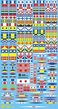

1/350 Decal WWII IJN Flags and Pennants