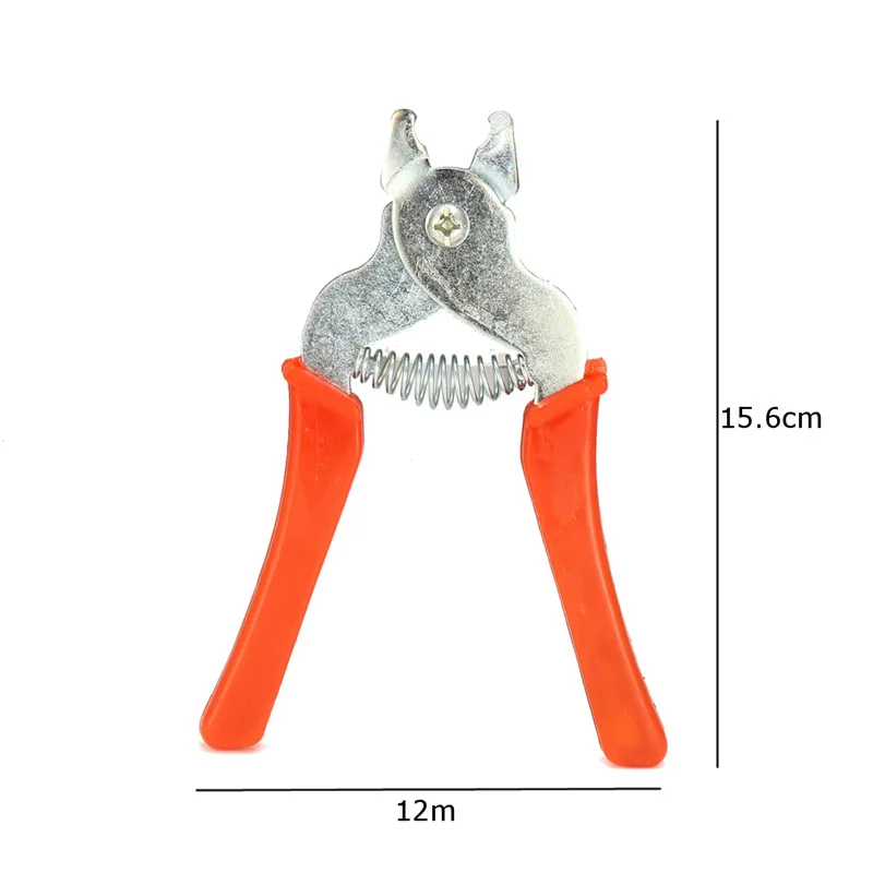 15,6x12 см марганцевое стальное кольцо для боров плоскогубцы инструмент м форменные зажимы скобы птица курица сетка клетка проволока Заборная сетка Прочный инструмент
