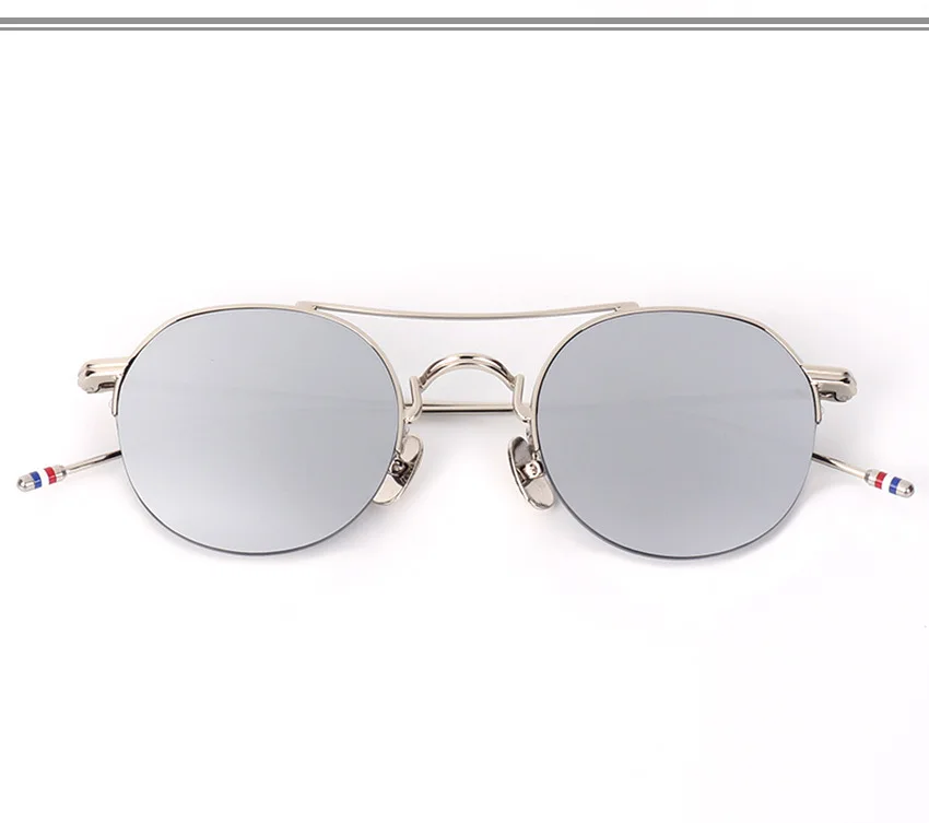 Круглые Солнцезащитные очки es для женщин и мужчин, Нью-йоркский бренд, том Ретро, солнцезащитные очки TB903, Винтажные Солнцезащитные очки, модные золотые солнцезащитные очки для девочек, es