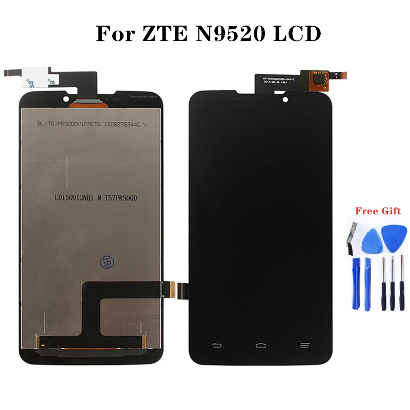 

For zte Starxtrem SFR Grand Memo N5 U5 N9520 V9815 LCD Monitor and Touch Panel Repair Parts Mobile Phone Assemblies