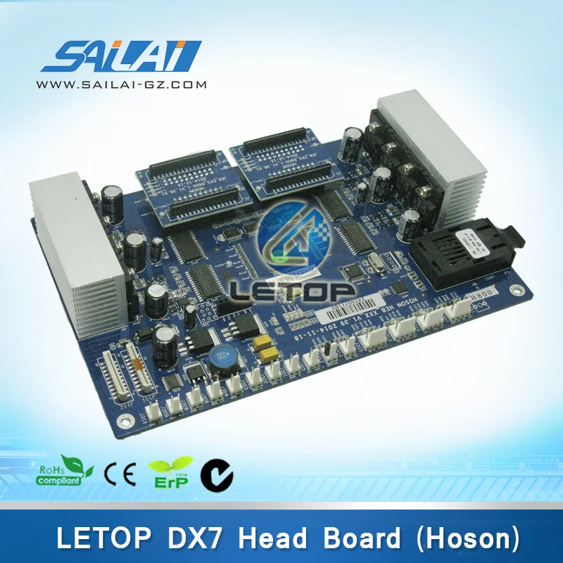 

letop printer hoson head board with head connector for dx7 head