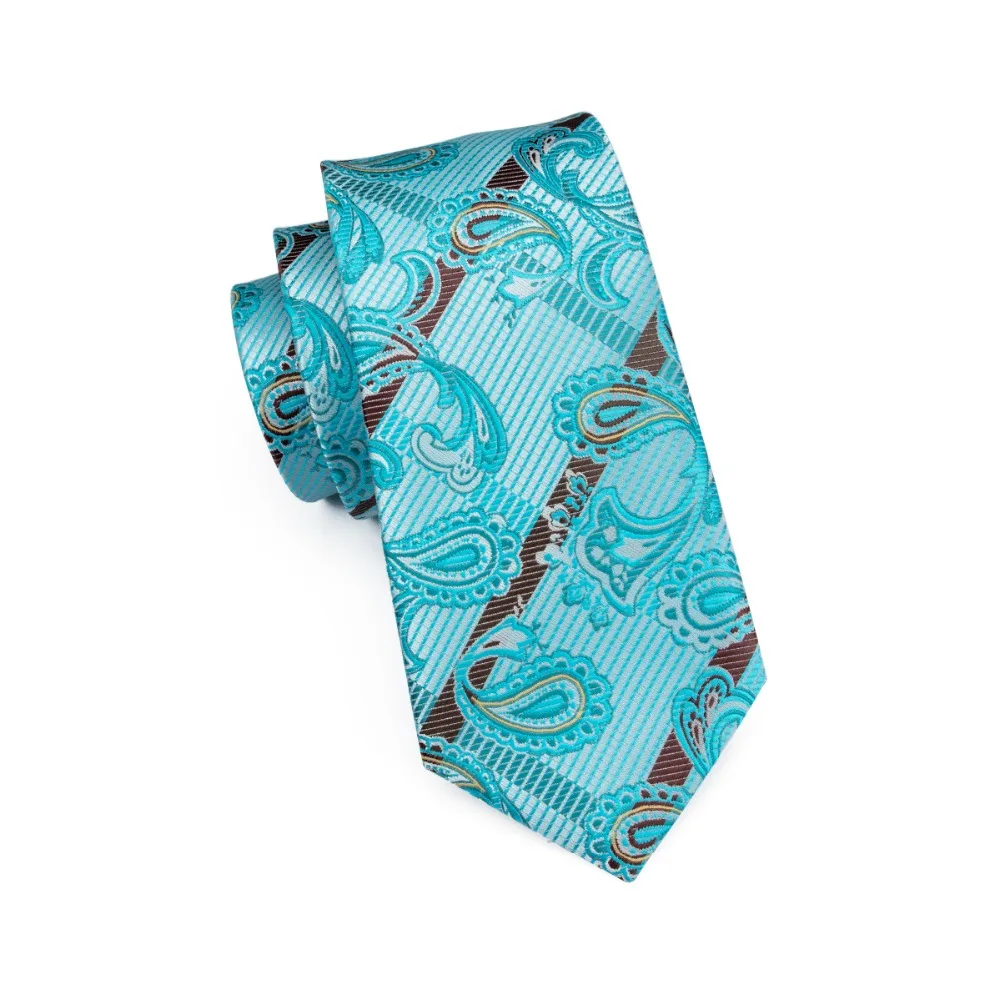 Мужской комплект из галстука и запонок 100% шелка|silk tie|ties for mensilk ties men |