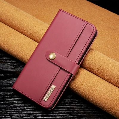 Red Люкс Ретро кошелек чехол для телефона для huawei P30 кожаная сумка чехол для huawei P30 Pro - Цвет: Red