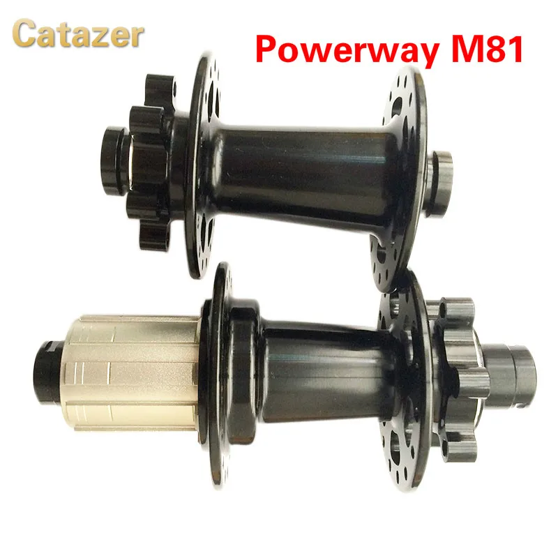 

Powerway M81 MTB AM trail enduro Disc J-bend Hub 12mm thru axle DH Aluminum 24-24h 28-28h 32-32h Bike Hub Shima or XD
