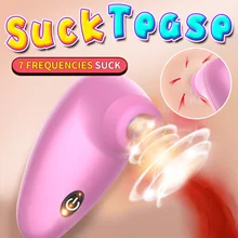 Suck Massager Nipple Sucking Clitoral Stimulator Pussy Pump Vagina Vibrator Sex Toys for Women Female Nipple Sucker Vibrators