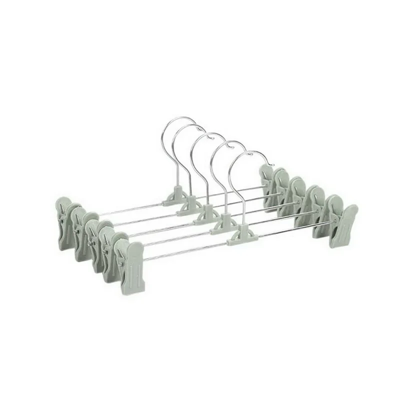 

1PC Clothes Hangers Plastic Clip Hangers For Closet Coat Skirt Dress Blouse Bulk Shirt Hangers Cabide Home Accessories New