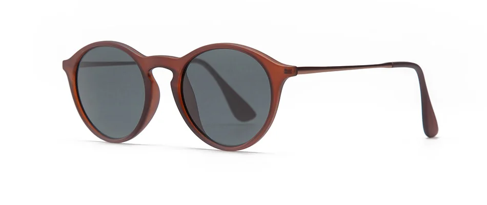 Боло. Ray ban 4243 EriKa, классические круглые солнечные очки для женщин тонкий УФ-фильтр 49 мм стеклянные линзы для вождения, зеркальные солнцезащитные очки oculos de sol Gafas очки для взрослых UV400