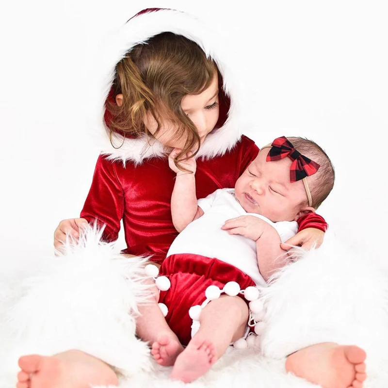 Baby Favorite Winter Warm Baby Girls Romper Newborn Unisex Boutique Long Sleeve Velvet Soft