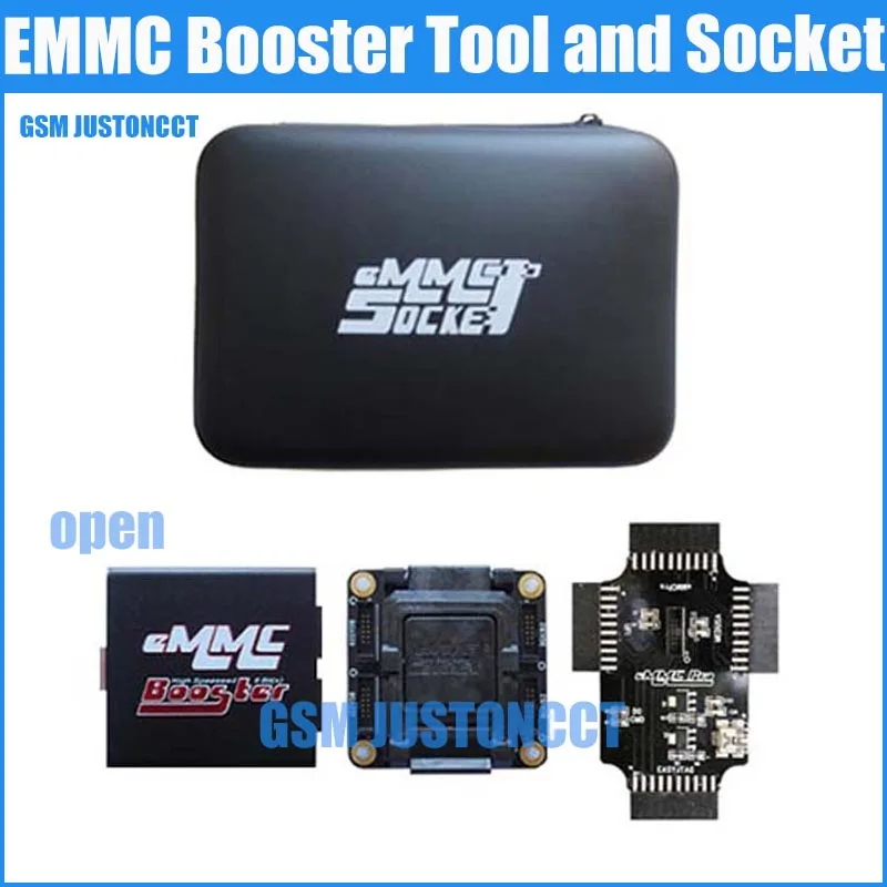 2018 новые оригинальные усилитель EMMC инструмент с памяти на носителе EMMC гнездовое устройство поддержка памяти на носителе EMMC коробка легкий
