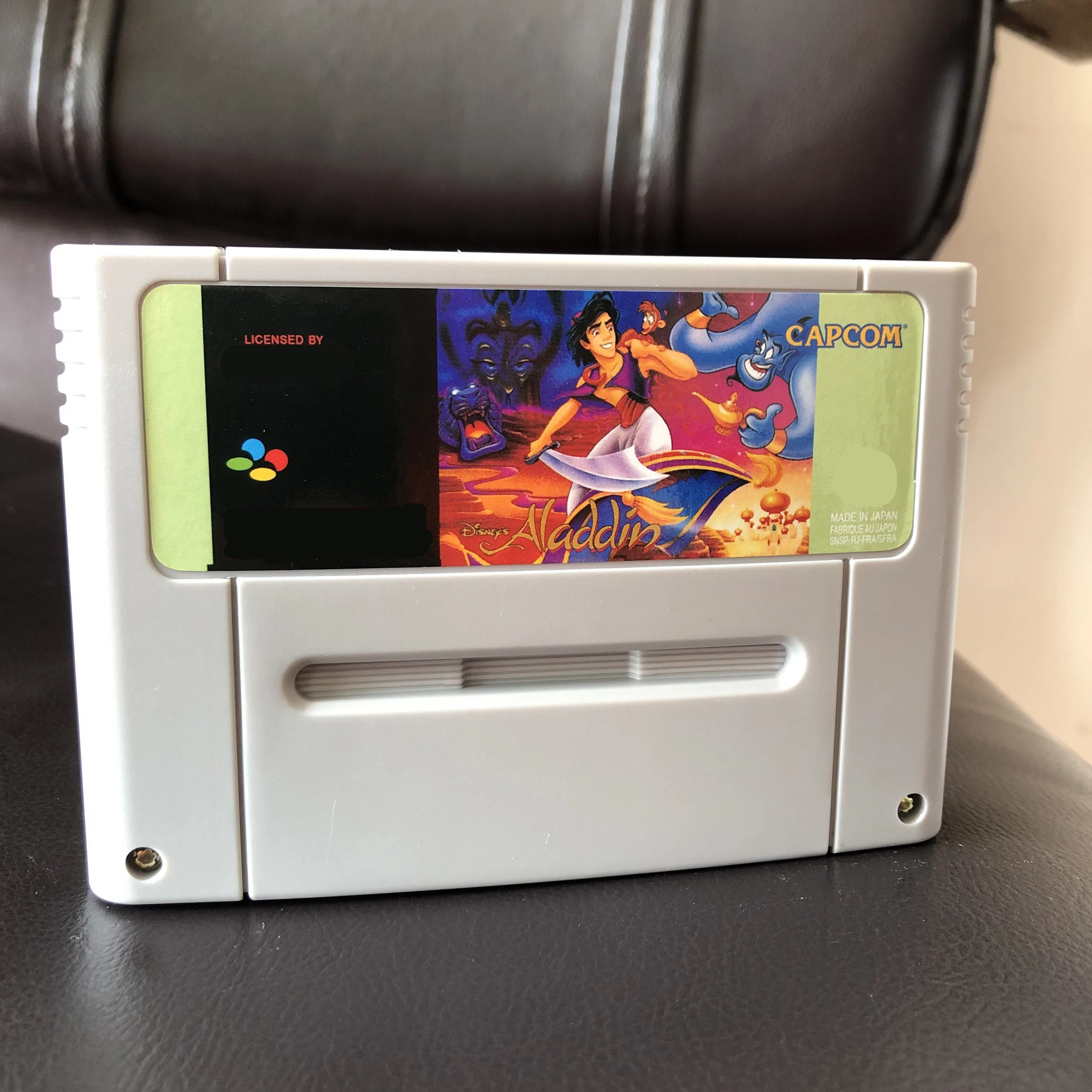 

Aladdin English-PAL version 46pins video games card for PAL console !