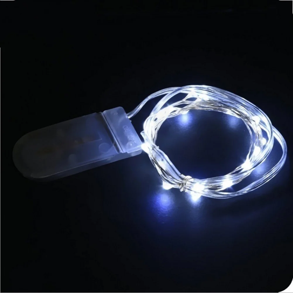 5 шт. 2 м 20LED свет на батарейках Фея вечерние лампа для декорации на свадьбу