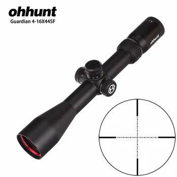 

ohhunt Guardian 4-16X44 SF Hunting Rifle Scope 1/2 Half Mil Dot Reticle Side Parallax Turrets Lock Reset Tactical Riflescopes