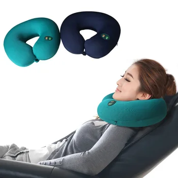 

Portable Neck Rest Massager U Shape Electric Nap Pillow Massage for Home Office Train Plane Traveling MSU99