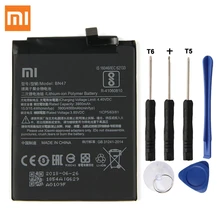Оригинальный сменный аккумулятор для Xiaomi Redmi 6pro Hongmi 6 Pro Redrice 6pro BN47 натуральная батарея для телефона мАч