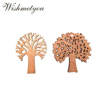 WISHMETYOU 10 шт. украшения из натурального дерева Diy ремесла Декор для Diy Деревянные ломтики вечерние украшения для детей ручной работы аксессуары для карт