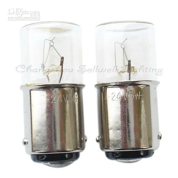 

GREAT!miniature bulbs lamps A316 Ba15d 24V 5W sellwell lighting