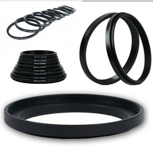 NEW Metal 25mm-46mm 25-46 mm 25 to 46 Step Up Filter Ring Adapter for sony canon nikon dslr camera | Электроника