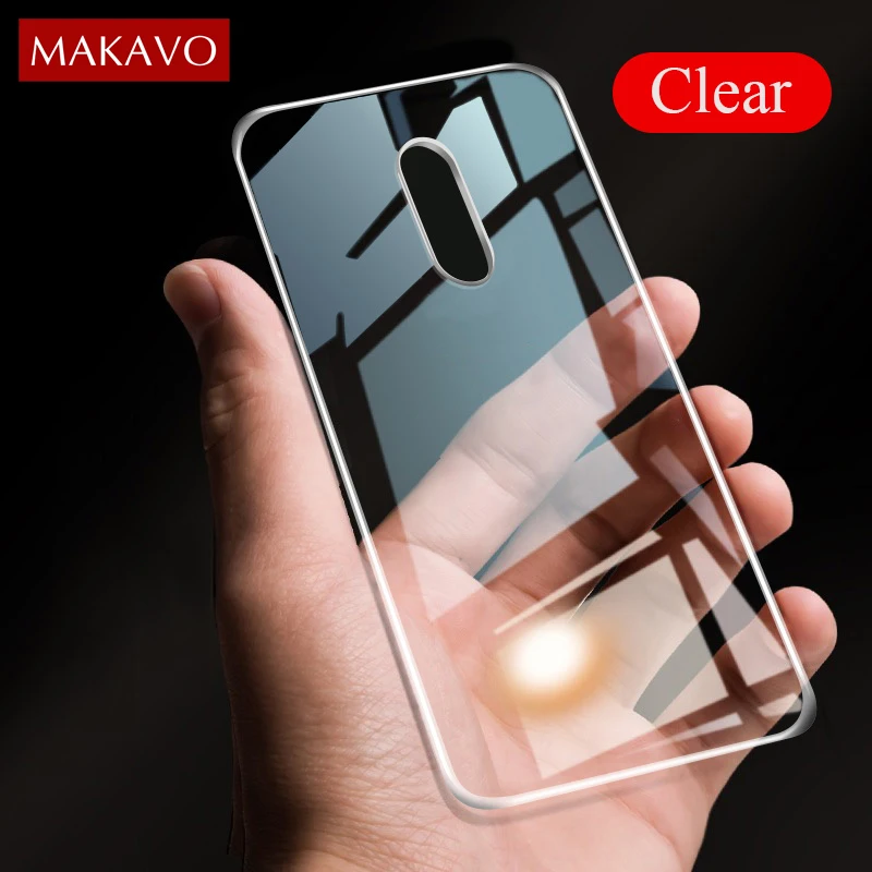 

Transparent TPU Case For Oneplus 7 Pro Slim Fit Silicone Clear Soft Back Cover For One plus 7 Oneplus7 Pro Phone Case