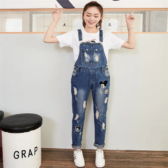Hodisytian New Fashion Women Jeans Skinny Boyfriend Denim Pants
