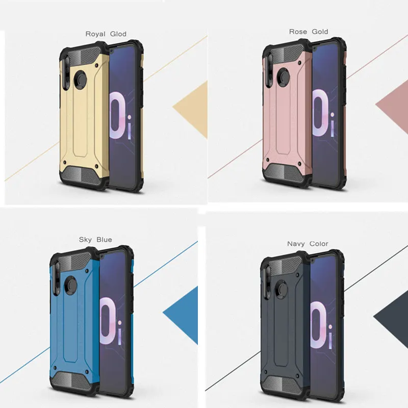 

Armor Hybrid Rugged Cover For Huawei Honor 8 9 10 10i Lite 7S 8C 8X P Smart 2019 plus Water Resistant Case For Huawei Honor V20
