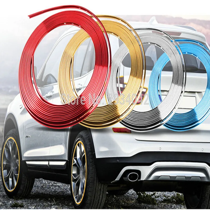 Автомобильный обод для шины Гальваническое украшение crashproof guard circle Стайлинг Ford