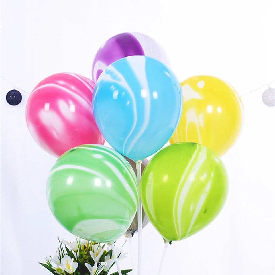  Rainbow Latex Balloons (3)
