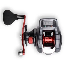 Высокое качество цифровой дисплей micro-lead ice Рыболовная катушка высокая эффективность вращающийся наживка закидная как Рыболовная катушка капельного Колеса