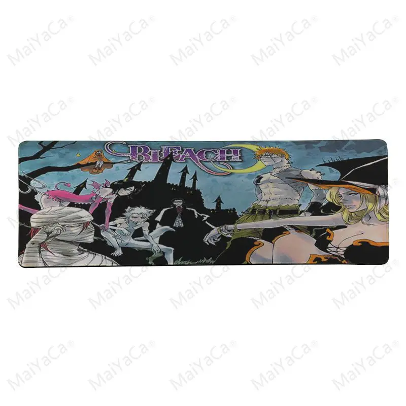 Lock Edge 30x90cm MaiYaCa дизайн отбеливатель Прочный Резиновый Коврик Для Мыши Pad Размеры для 30x60 см 30x70 см 30x80 см, 30x90 см 40x90 см - Цвет: Lock Edge 30x90cm