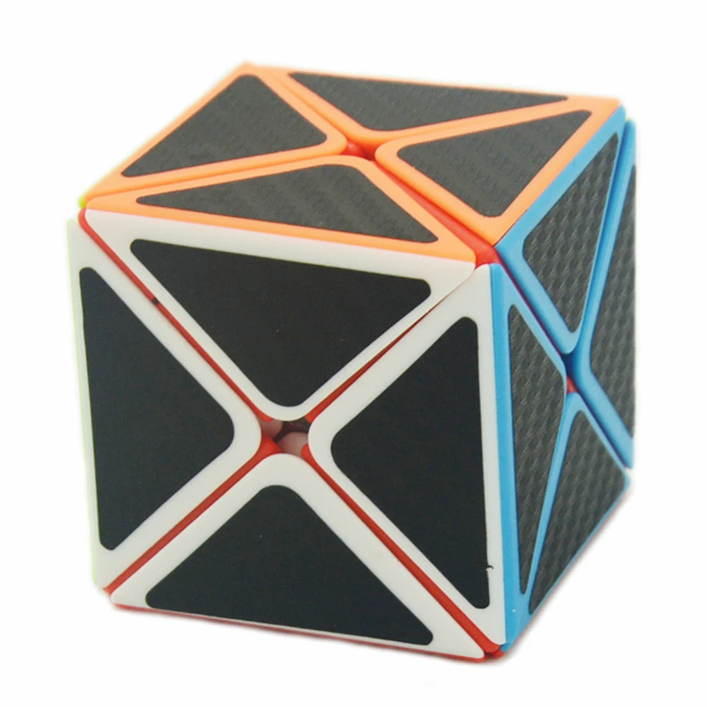 

Babelemi Carbon Fiber Sticker Dino Magic Cube Speed Puzzle Cubes Children Kids Educational Toys