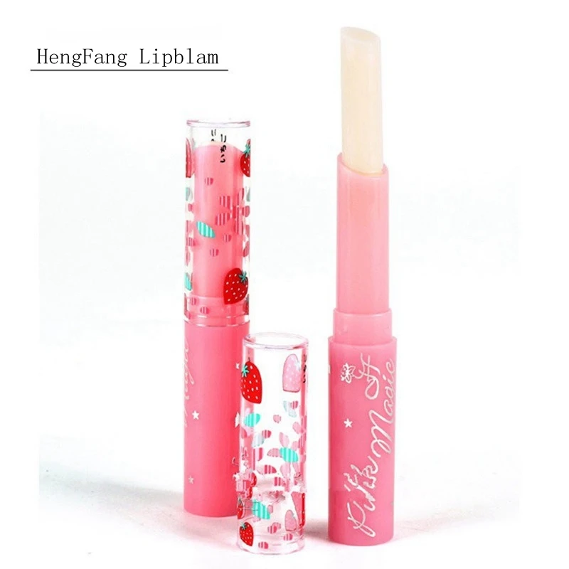 

HengFang Moisturizer Nutritious Lipbalm Protect Lips Balm Temperature Changed Color Women Lipstick Long Lasting Cream Lip Stick