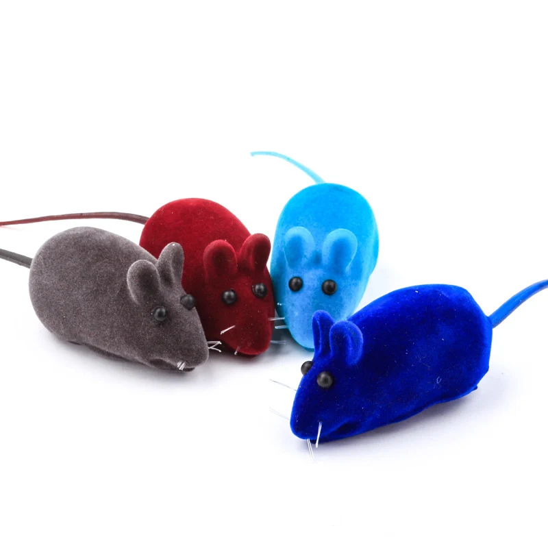 Little Mouse Cat Toy Sound Toys Dog Cat Squeak Simulation Mice Toyin