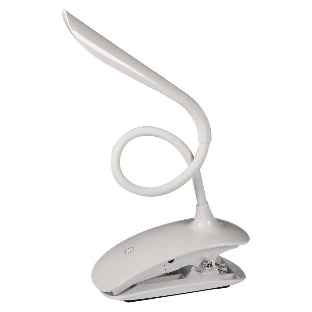 USB Bedside Clip on Table Desk Lamp 16 LED Reading Lamp Warm White LED Flexible Reading Light