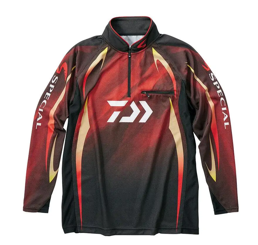

DAIWA 2019 New Long Sleeves Fishing Clothing Jersey Anti-UV Breathable Sportswear Fishing Clothes Sets Fishing Shirt